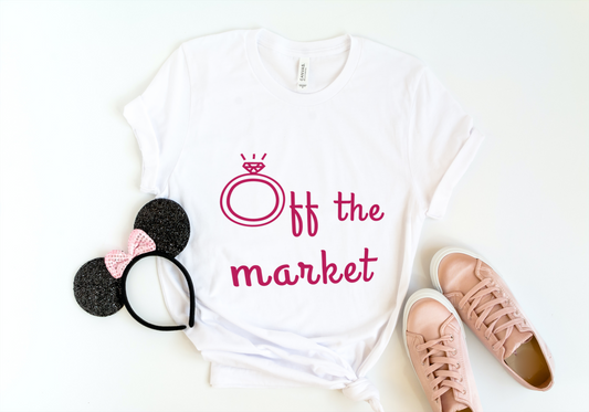 "Off the market" - Unisex organic cotton t-shirt